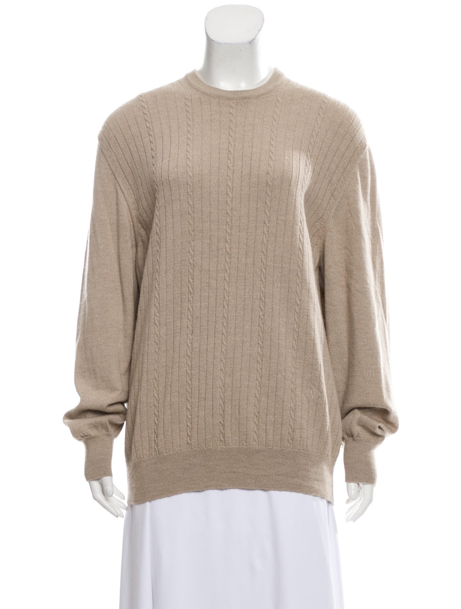 Valentino + Knit Crew Neck Sweater