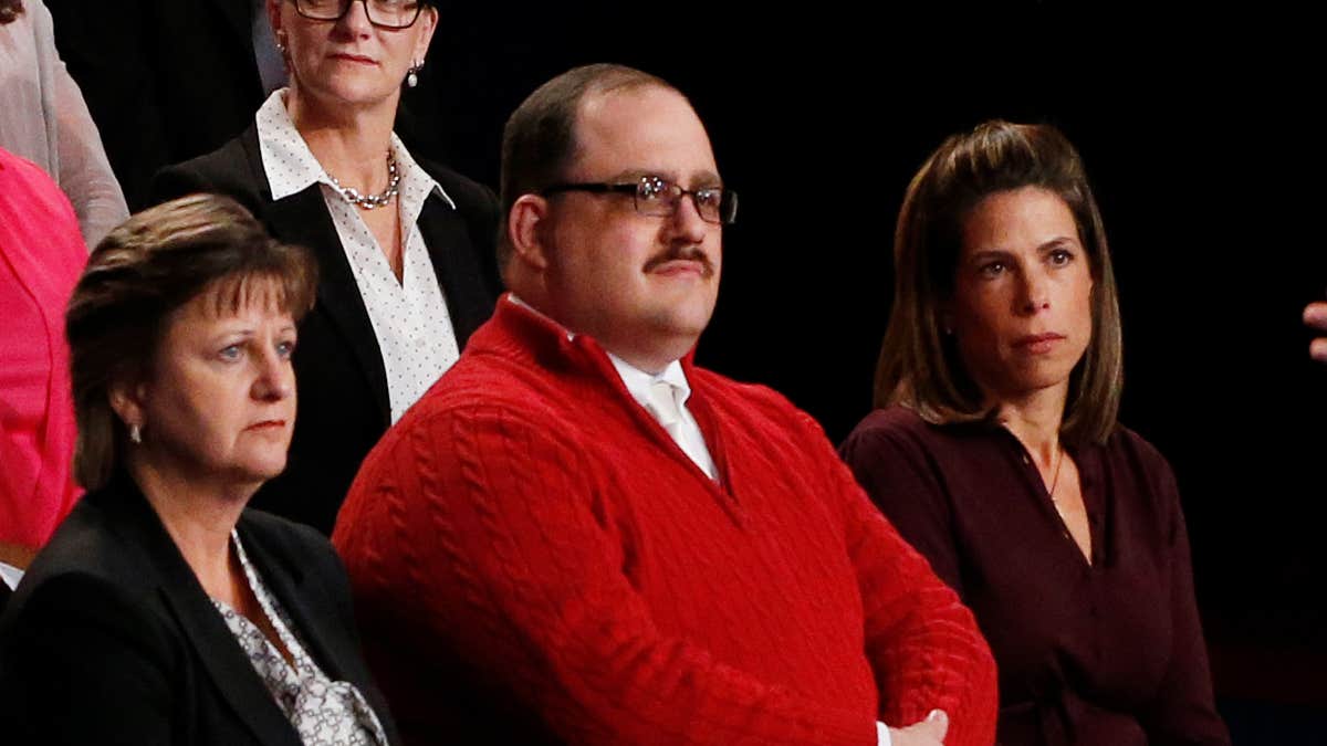 Red Sweater Guy Ken Bone Is Undecided Votes Jorgensen