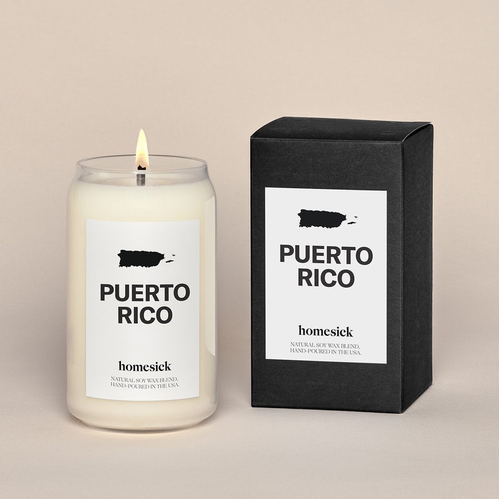 Homesick + Puerto Rico Candle
