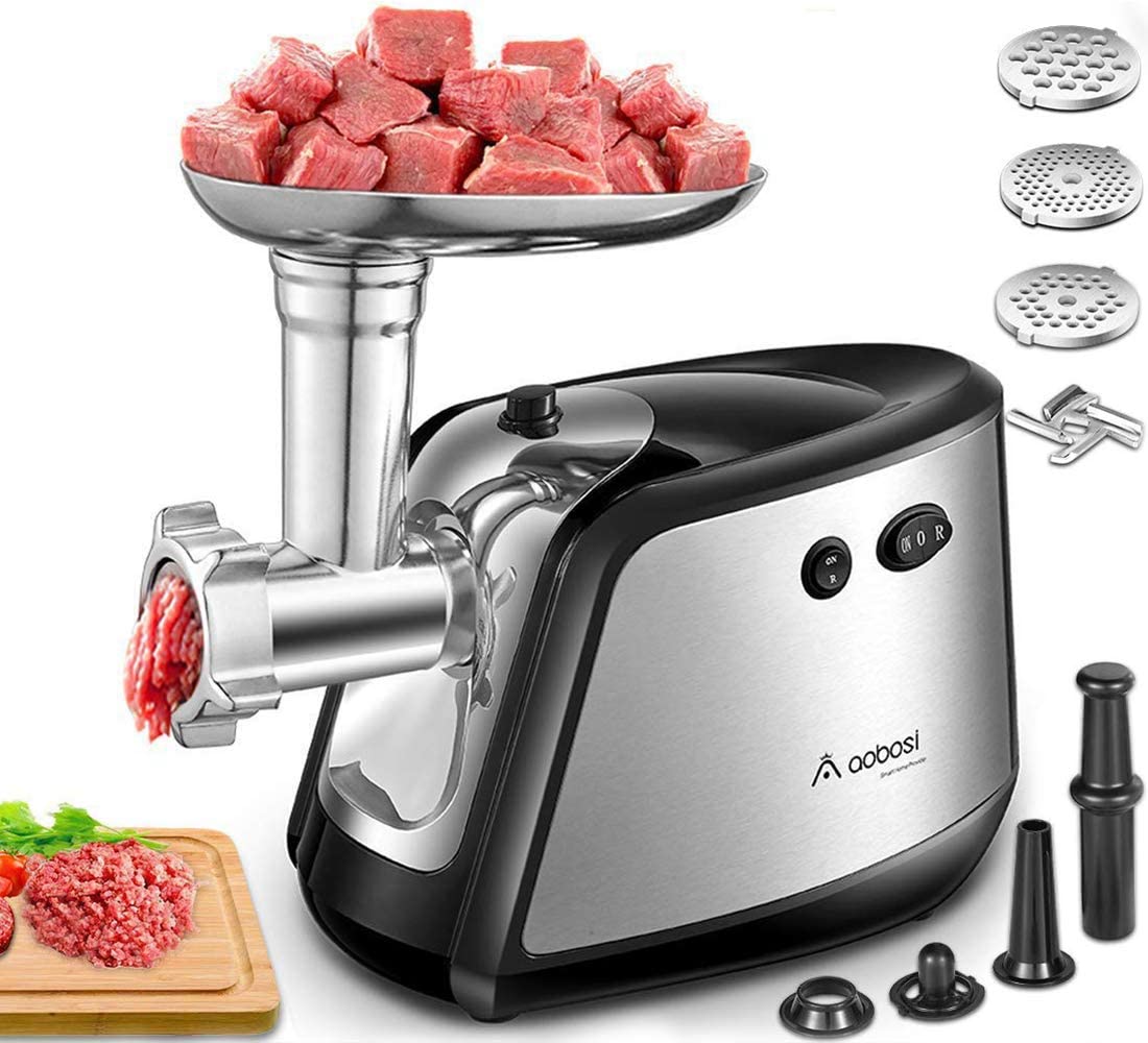 AAOBOSI + Electric Meat Grinder