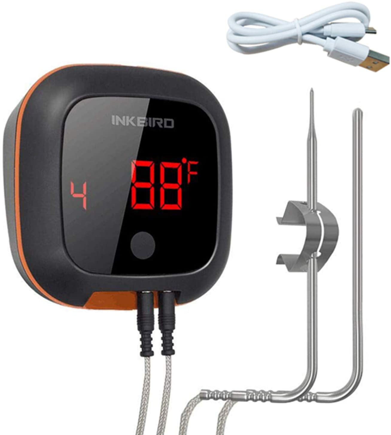 inkbird + Bluetooth Wireless BBQ Thermometer for Grilling