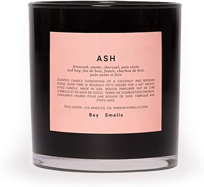 Boy Smells + Ash Candle