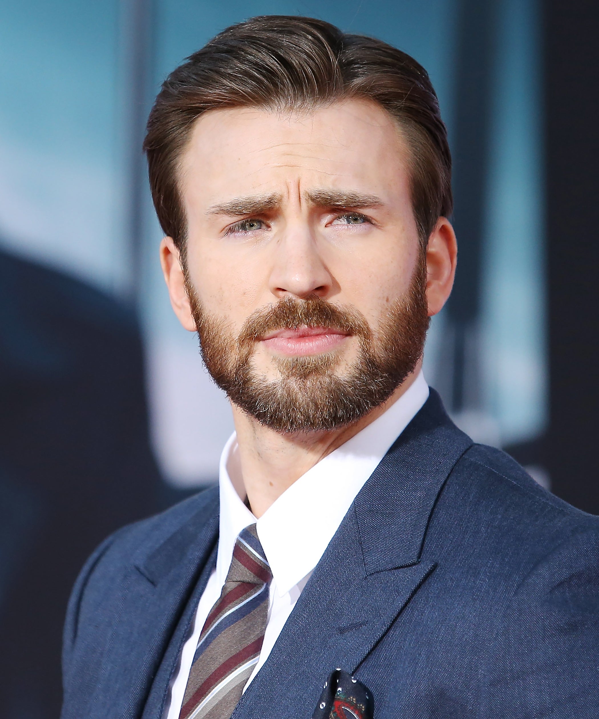 Chris Evans Lifesize Cardboard Cutout / Standee/ Stand - Chris Evan In A  Suit, HD Png Download , Transparent Png Image - PNGitem