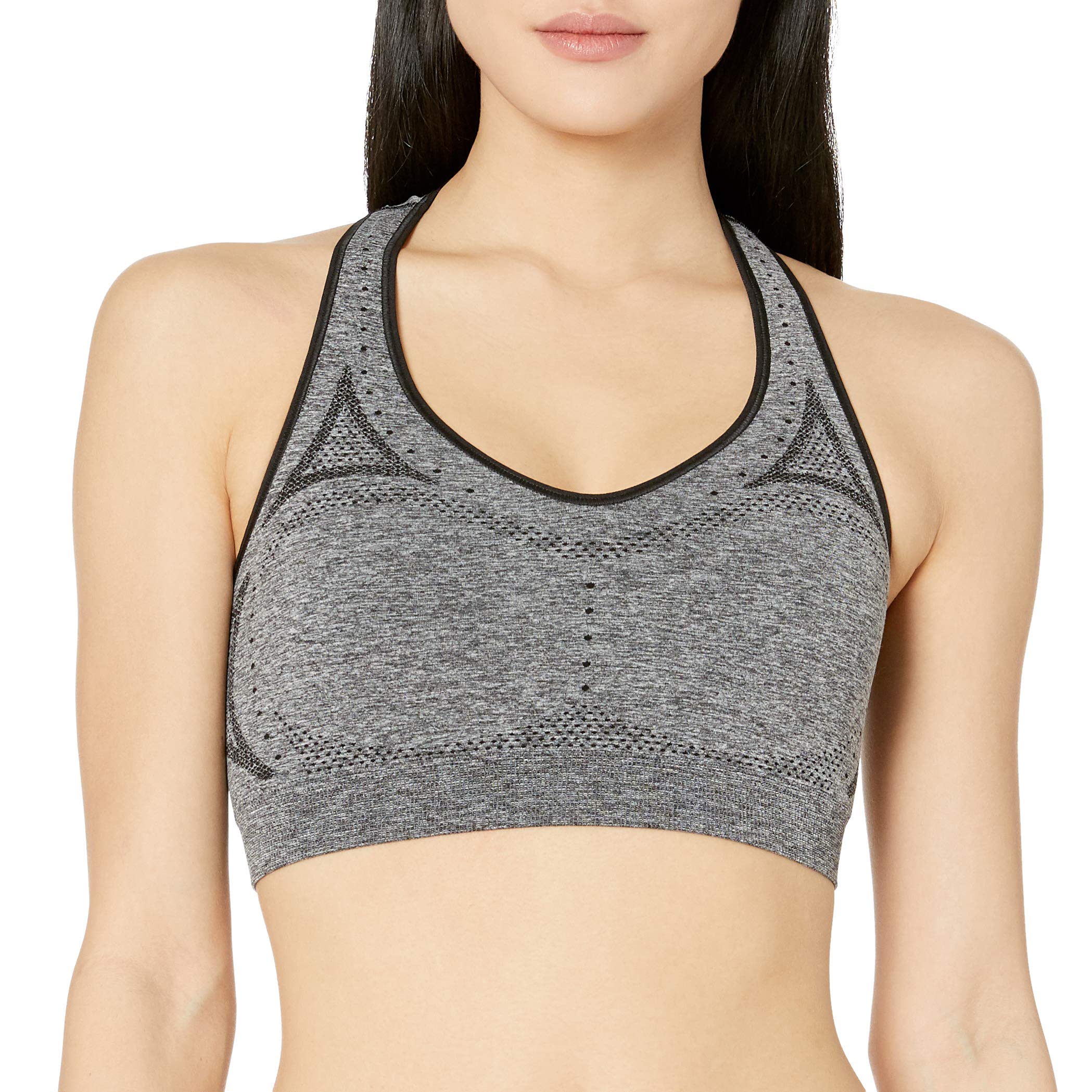 Hanes + Seamless Racerback Sports Bra