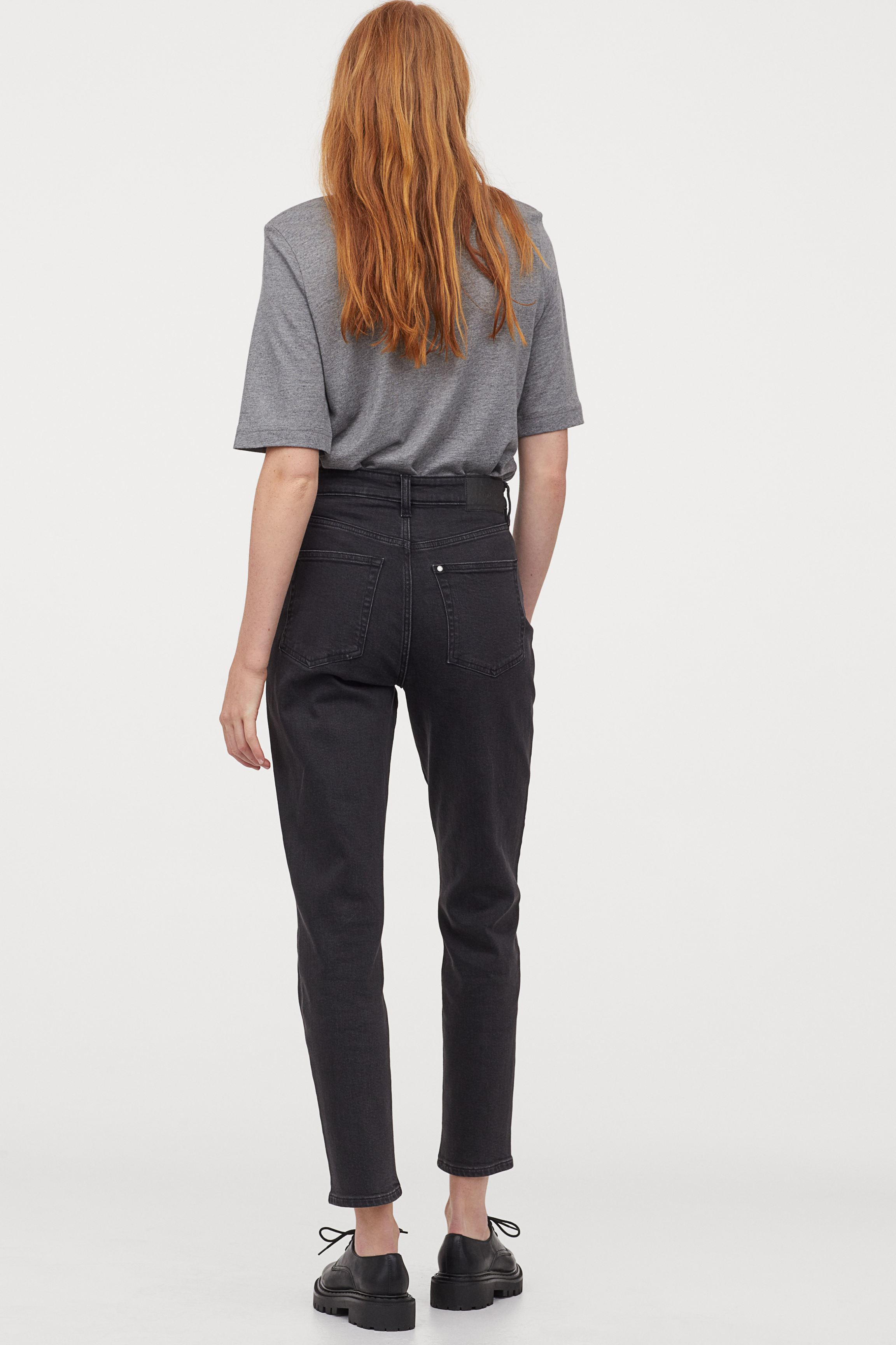 mom high ankle jeans