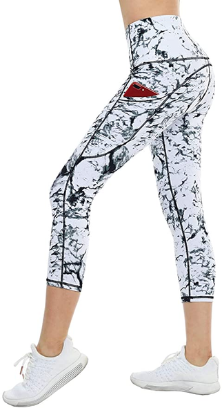 THE GYM PEOPLE + Thick High Waist Yoga Pants with Pockets, Sizes