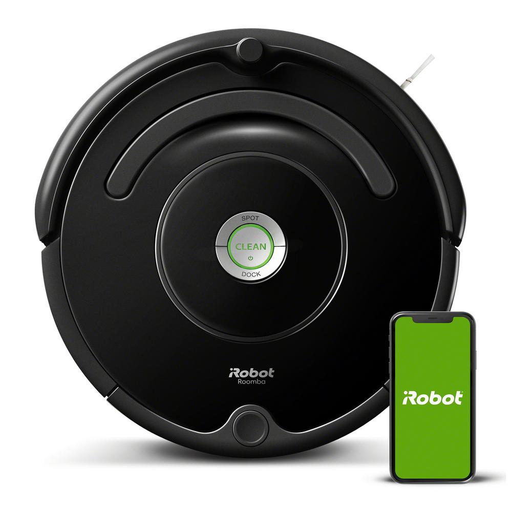 iRobot + Roomba 675 Wi-Fi Connected Robot Vacuum Cleaner