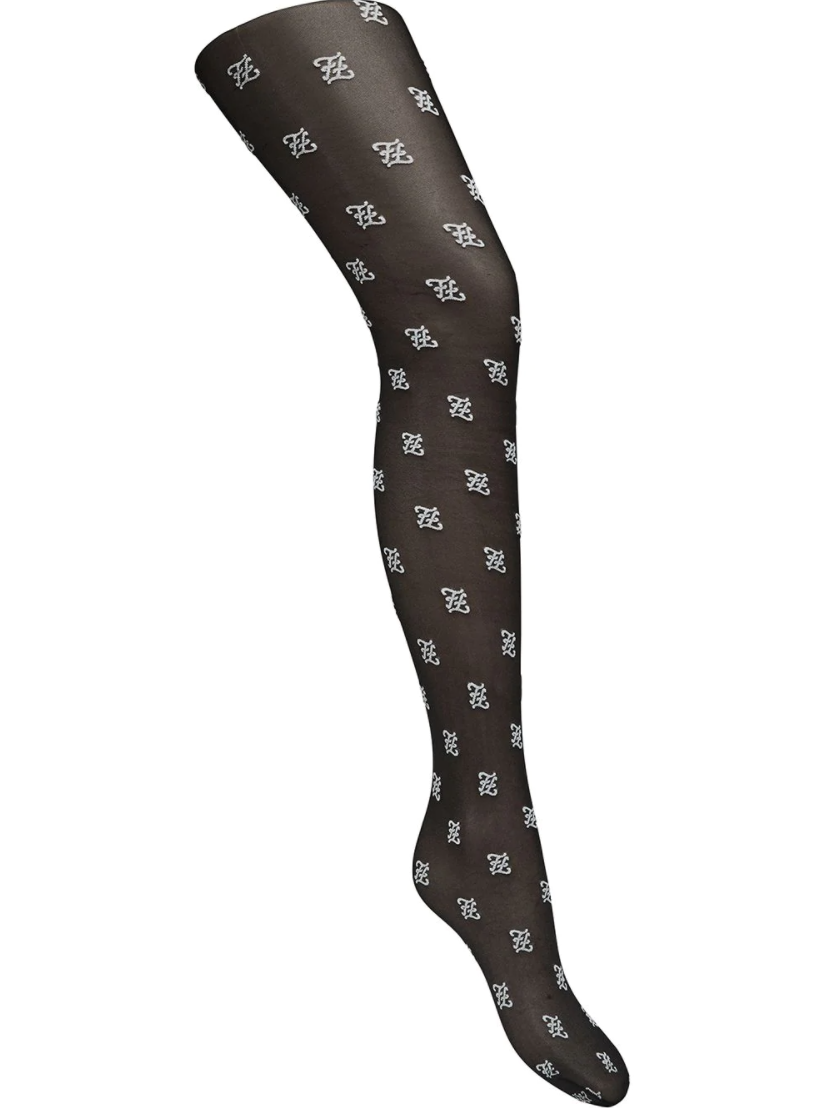 Logo Tights Are Trending: Gucci, Chanel