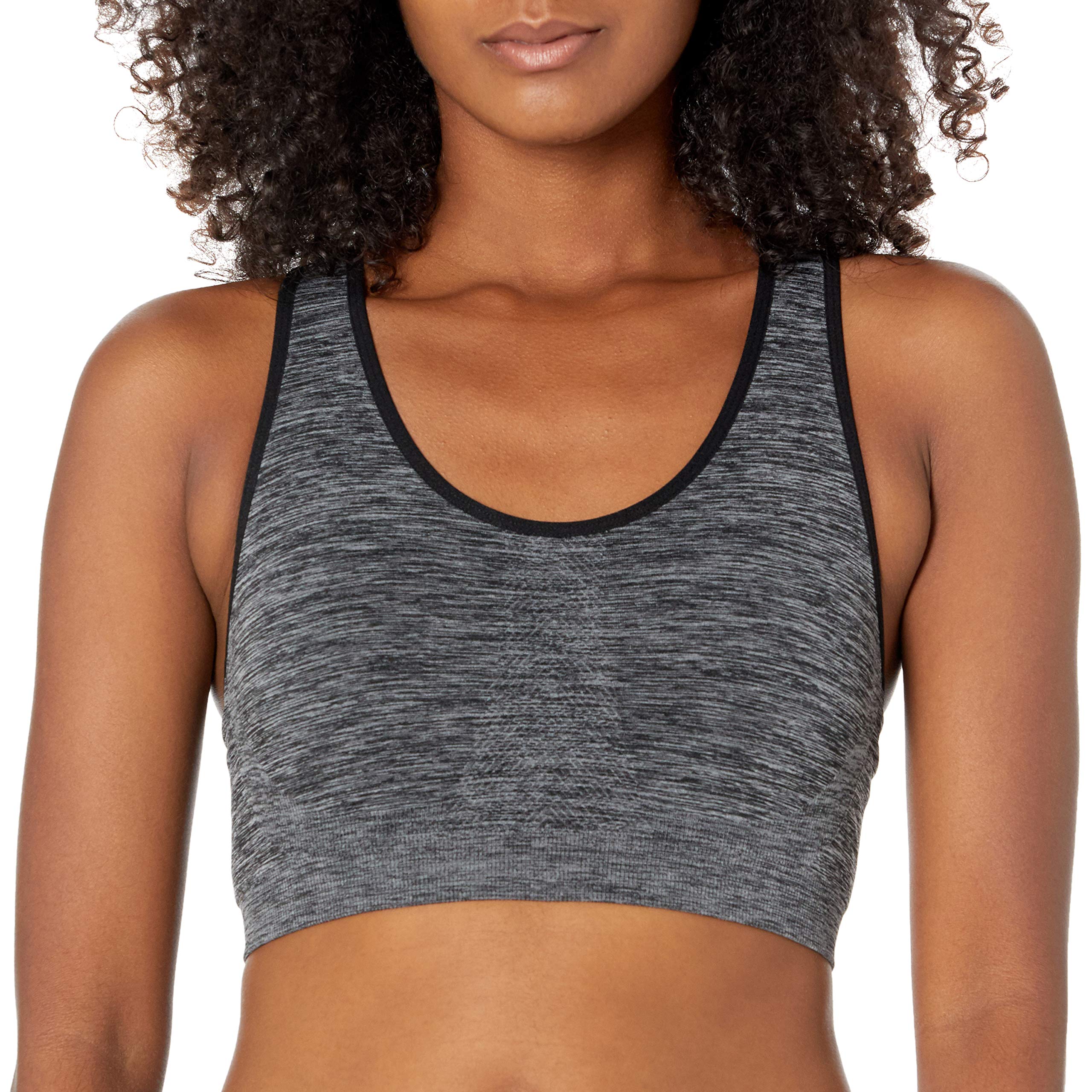 Amazon Essentials + LightSupport Seamless Sports Bras, 2Pack