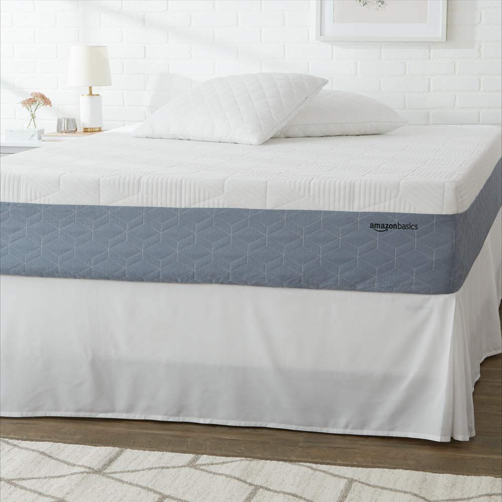AmazonBasics + Cooling GelInfused Memory Foam Mattress