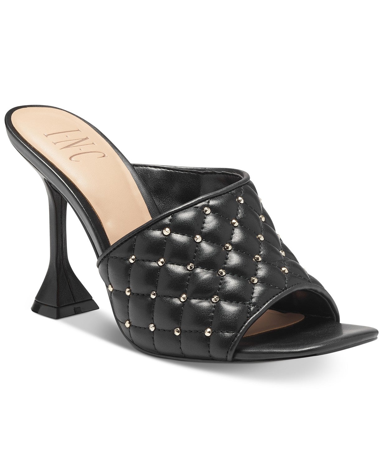 kalyn croc heeled mules