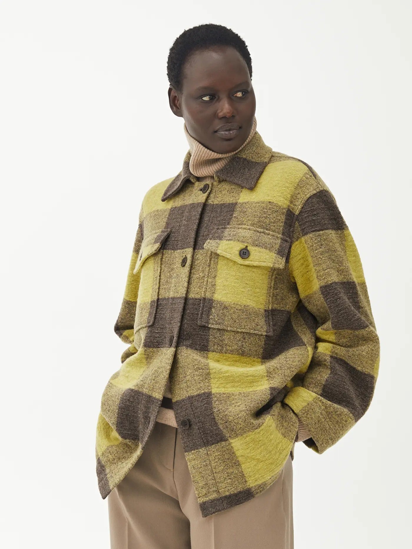 blanket overshirt
