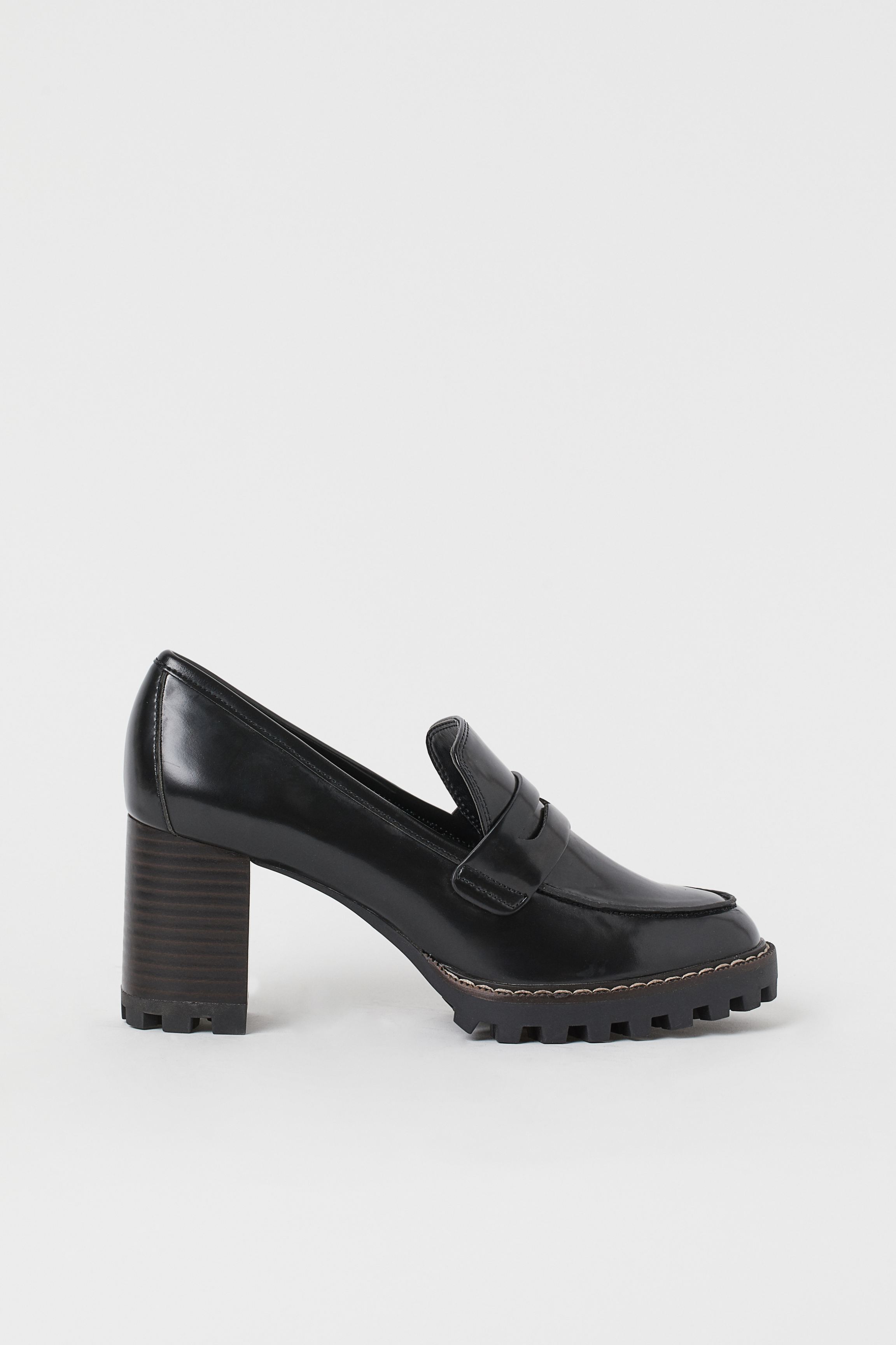 jeffrey campbell sims block heel loafer