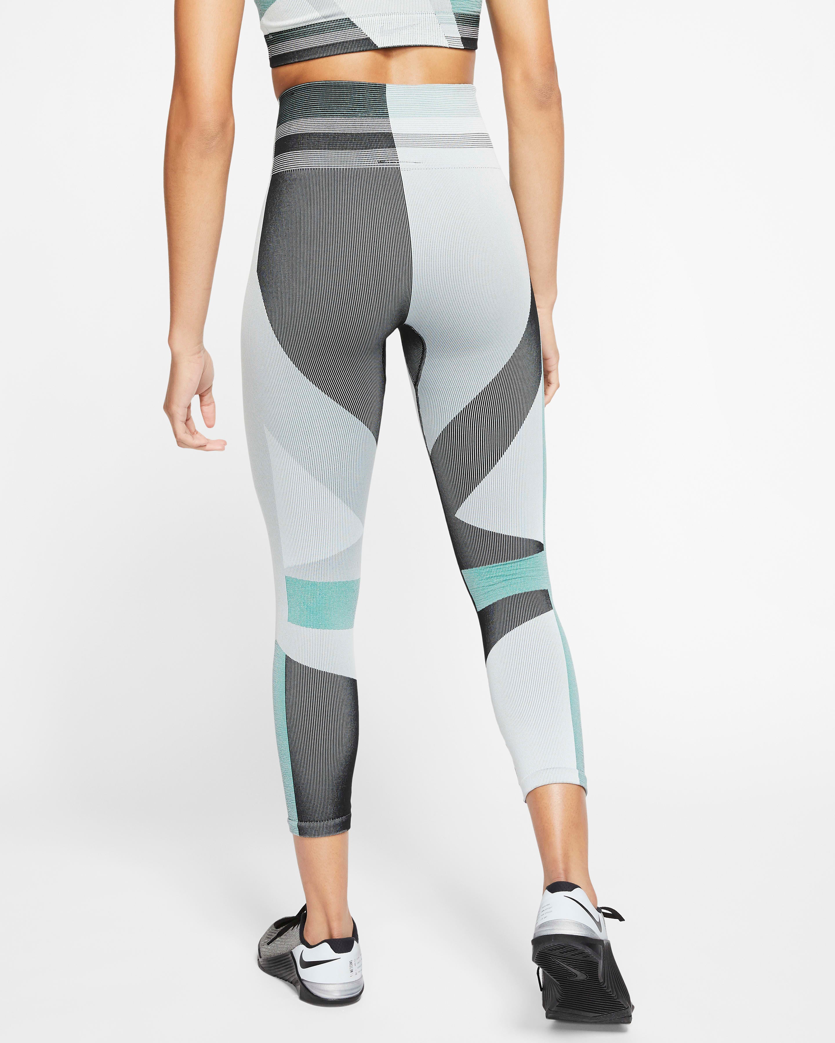 Nike Sculpt Icon Clash Women's Seamless 7/8 Training Tights | Active Junky