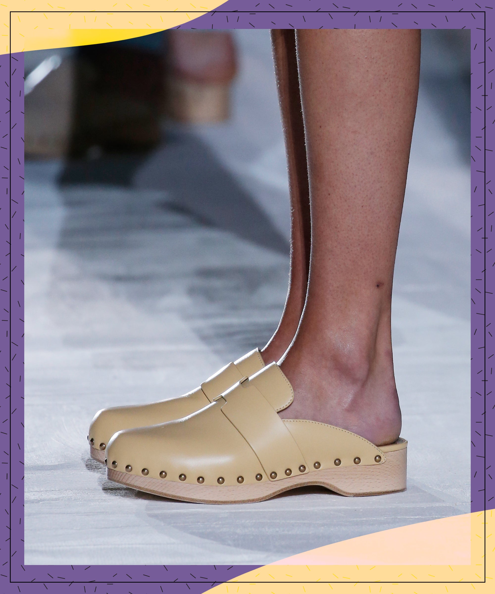 trendy clogs