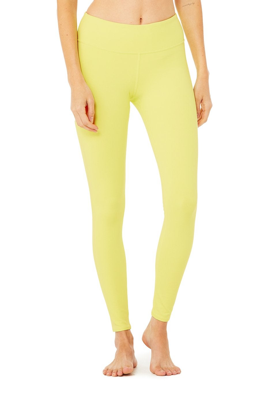 Alo Yoga + Airbrush Legging – Neon Shock Yellow