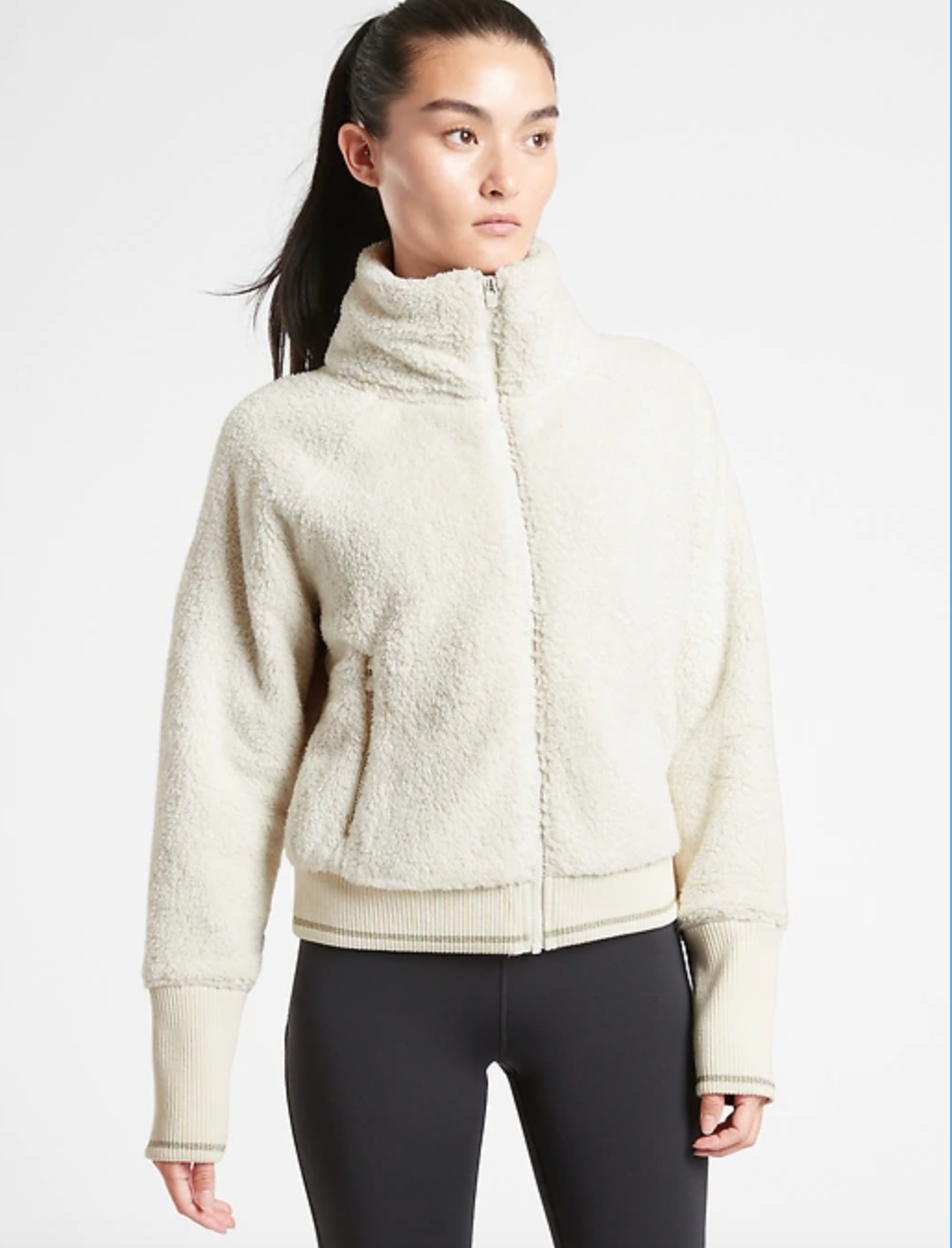 Athleta 2025 sherpa jacket