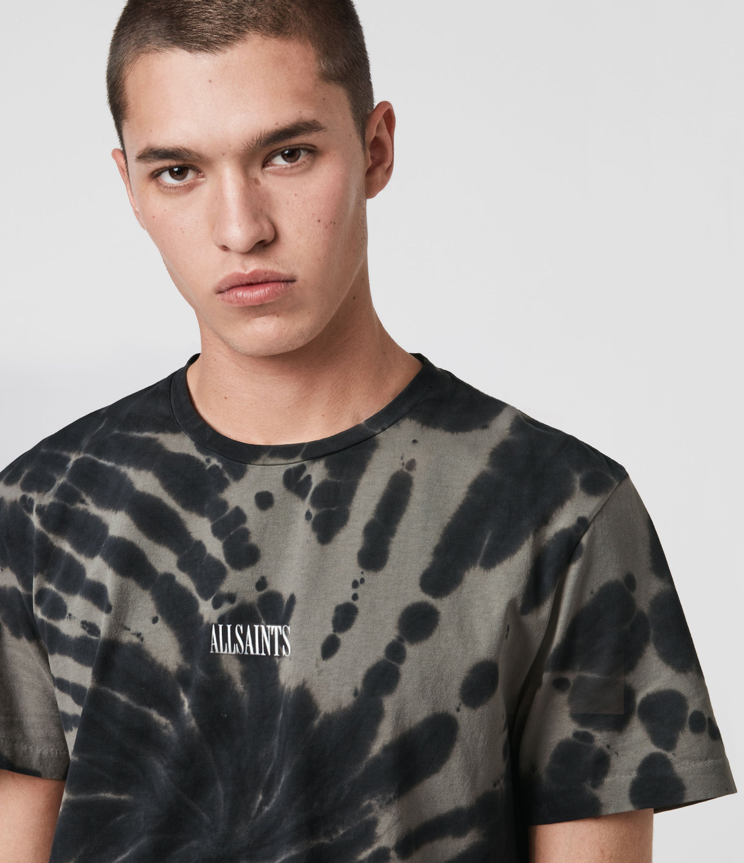 all saints tie dye t shirt