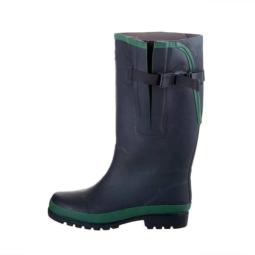 Mens wide 2025 calf rubber boots