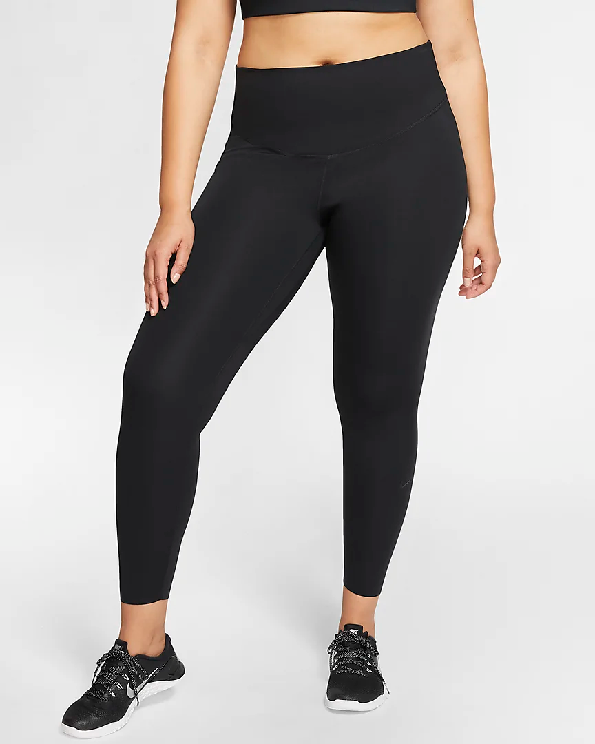Nike + Nike One Luxe Plus Size Mid-Rise Tights