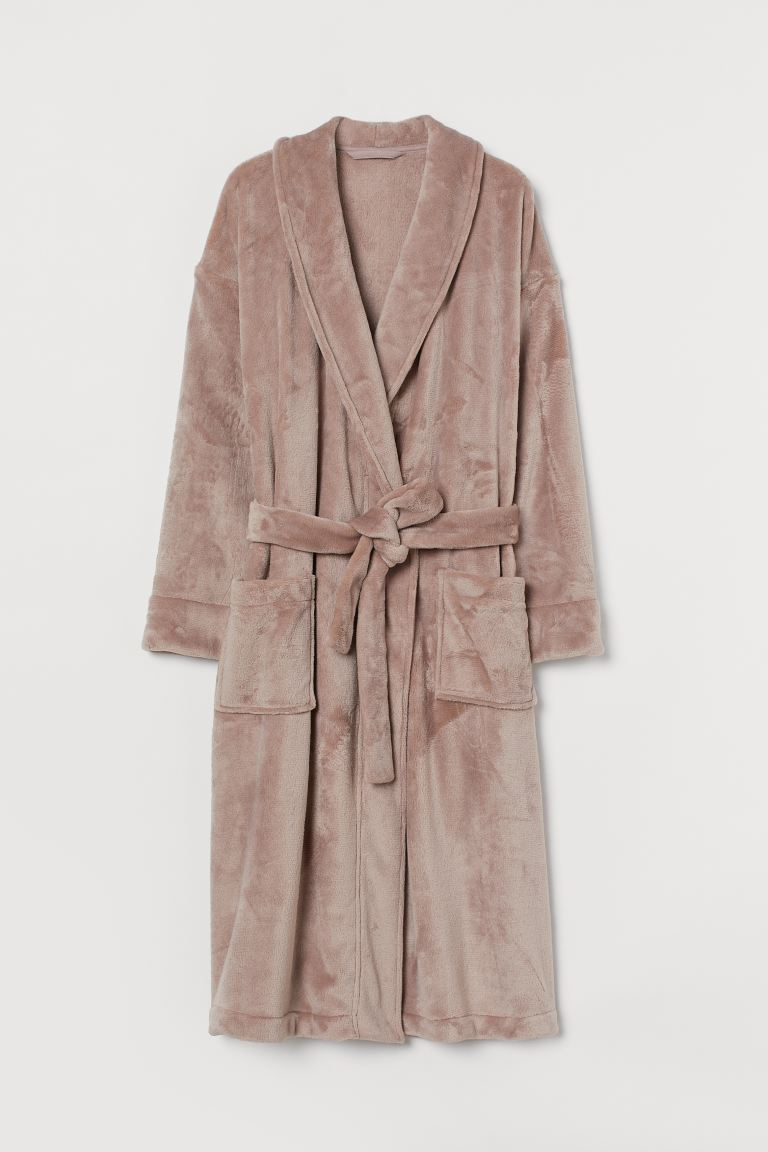 H&M + Velour Bathrobe