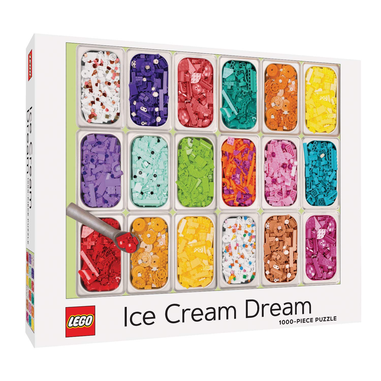 Chronicle Books + Lego Ice Cream Dream 1000 Piece Puzzle