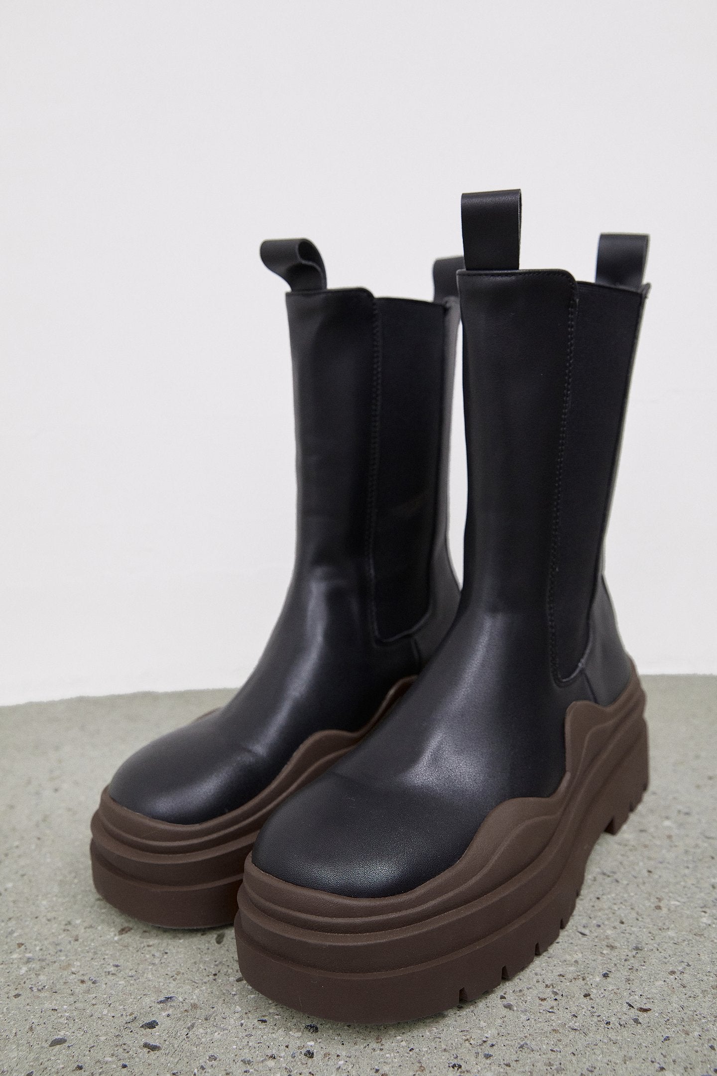 chunky soled boots