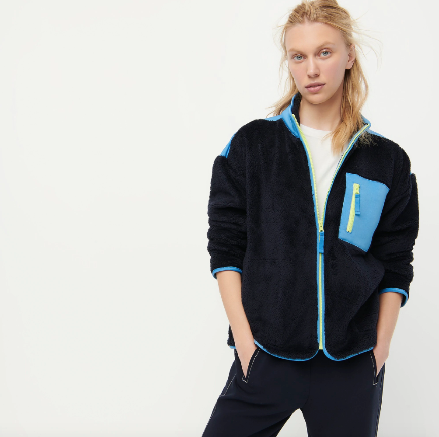 J crew 2025 sherpa hooded parka
