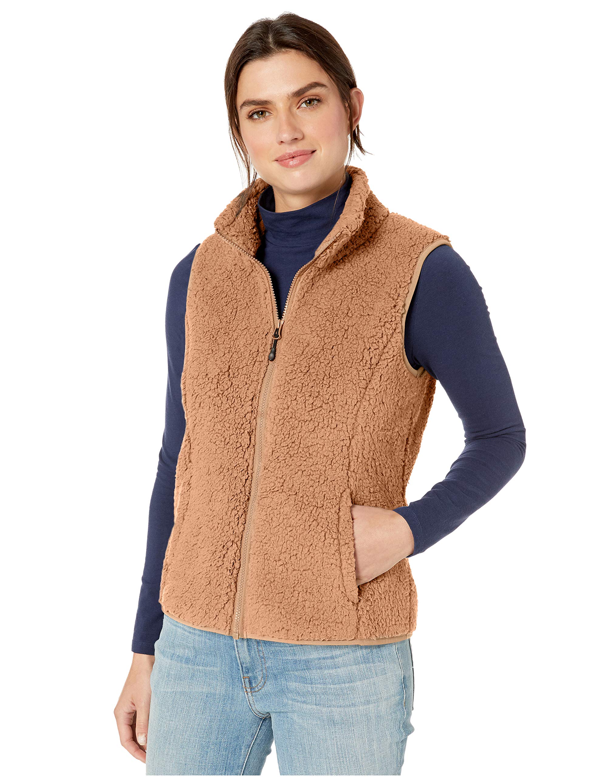 Amazon Essentials + Polar Fleece Lined Sherpa Vest