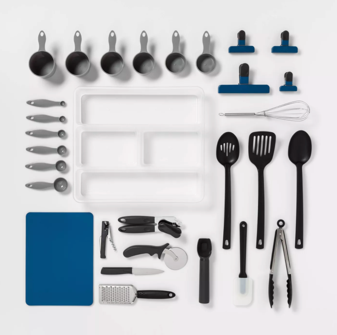 Room Essentials + 30pc Kitchen Utensil Set