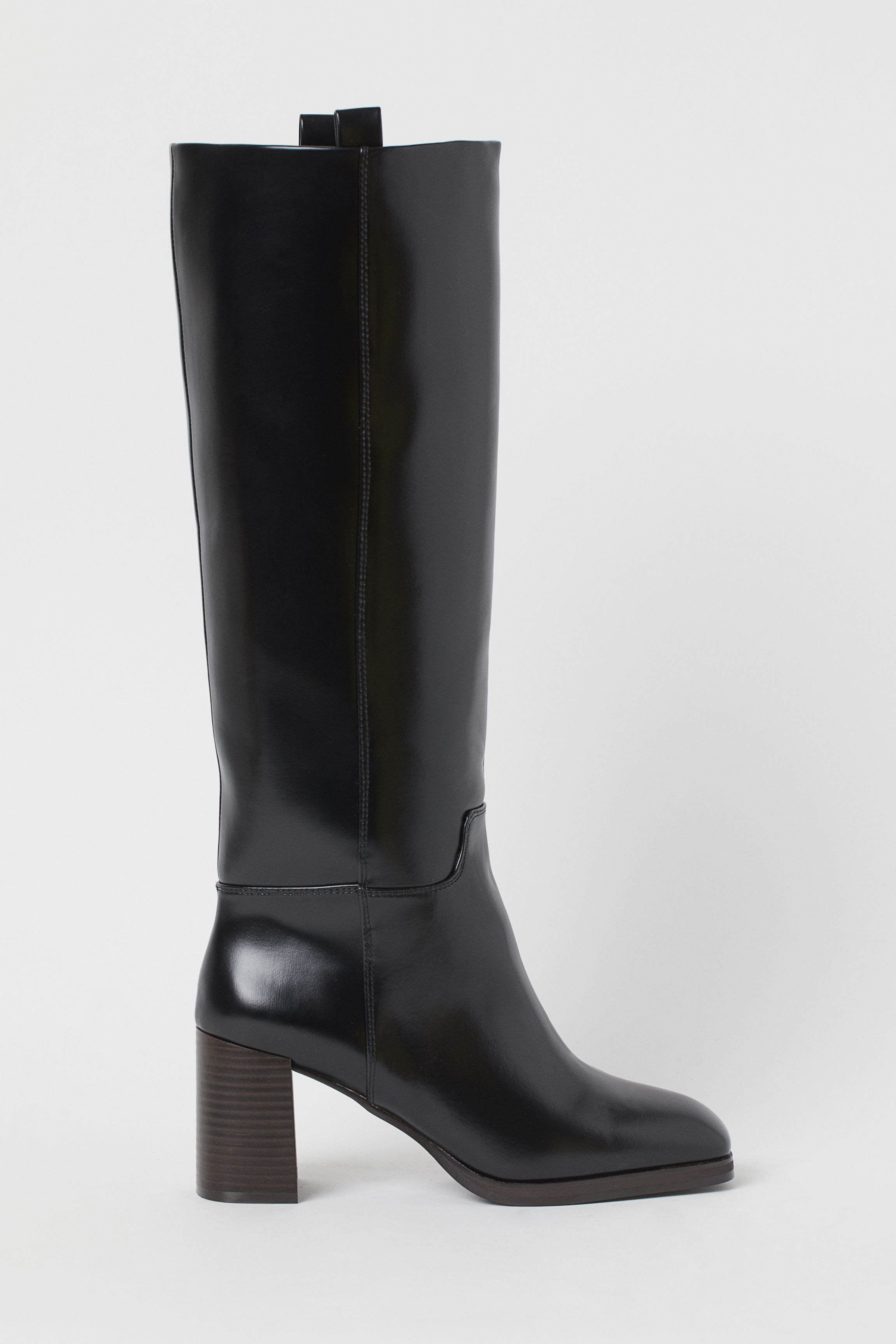 H&M + Block-Heeled Boots