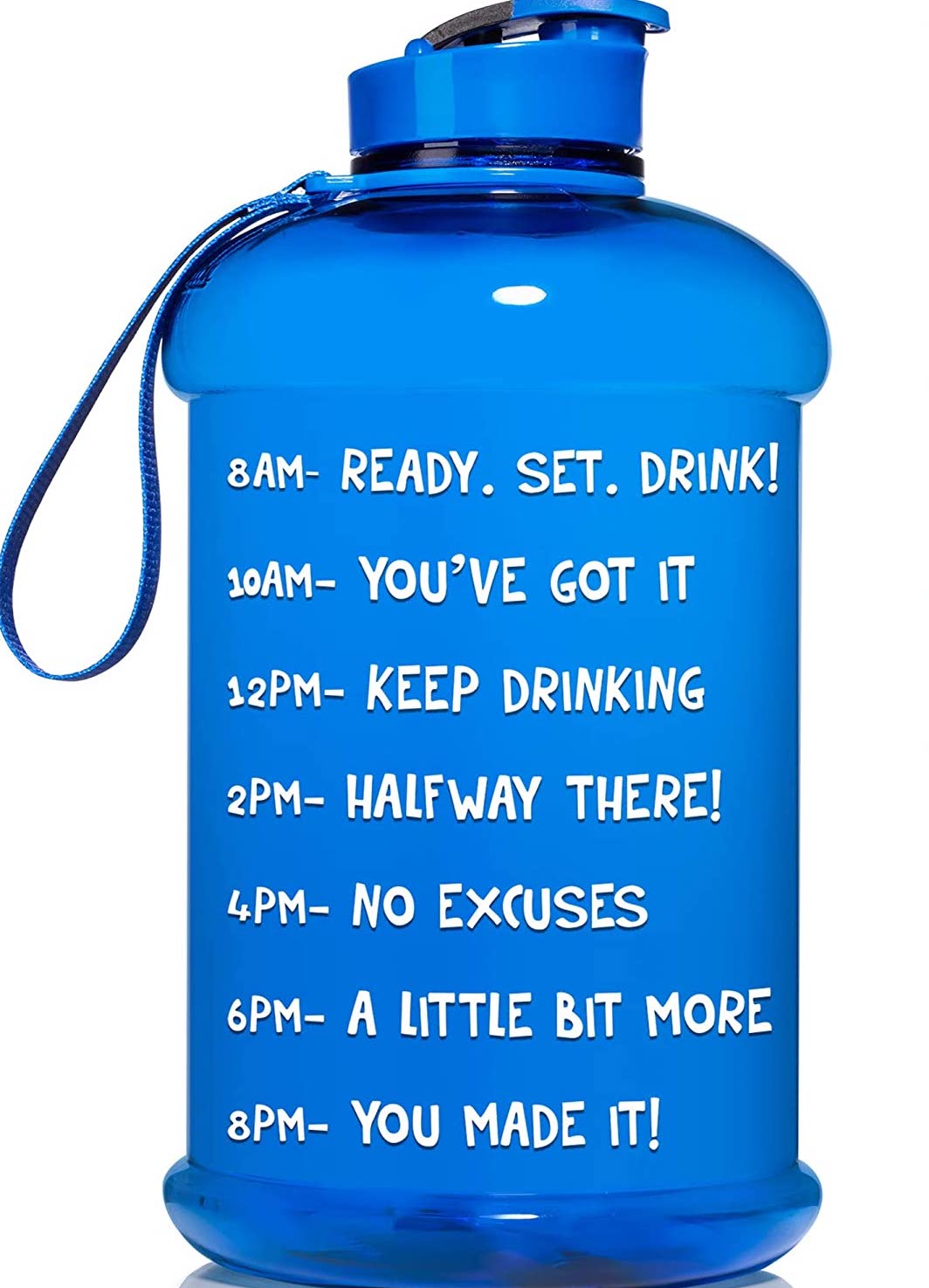 NatureWorks + Half Gallon Motivational Water Bottle