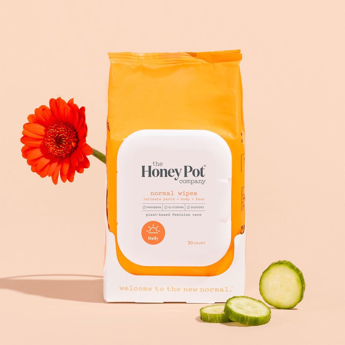 The honey pot company normal feminine wipes
