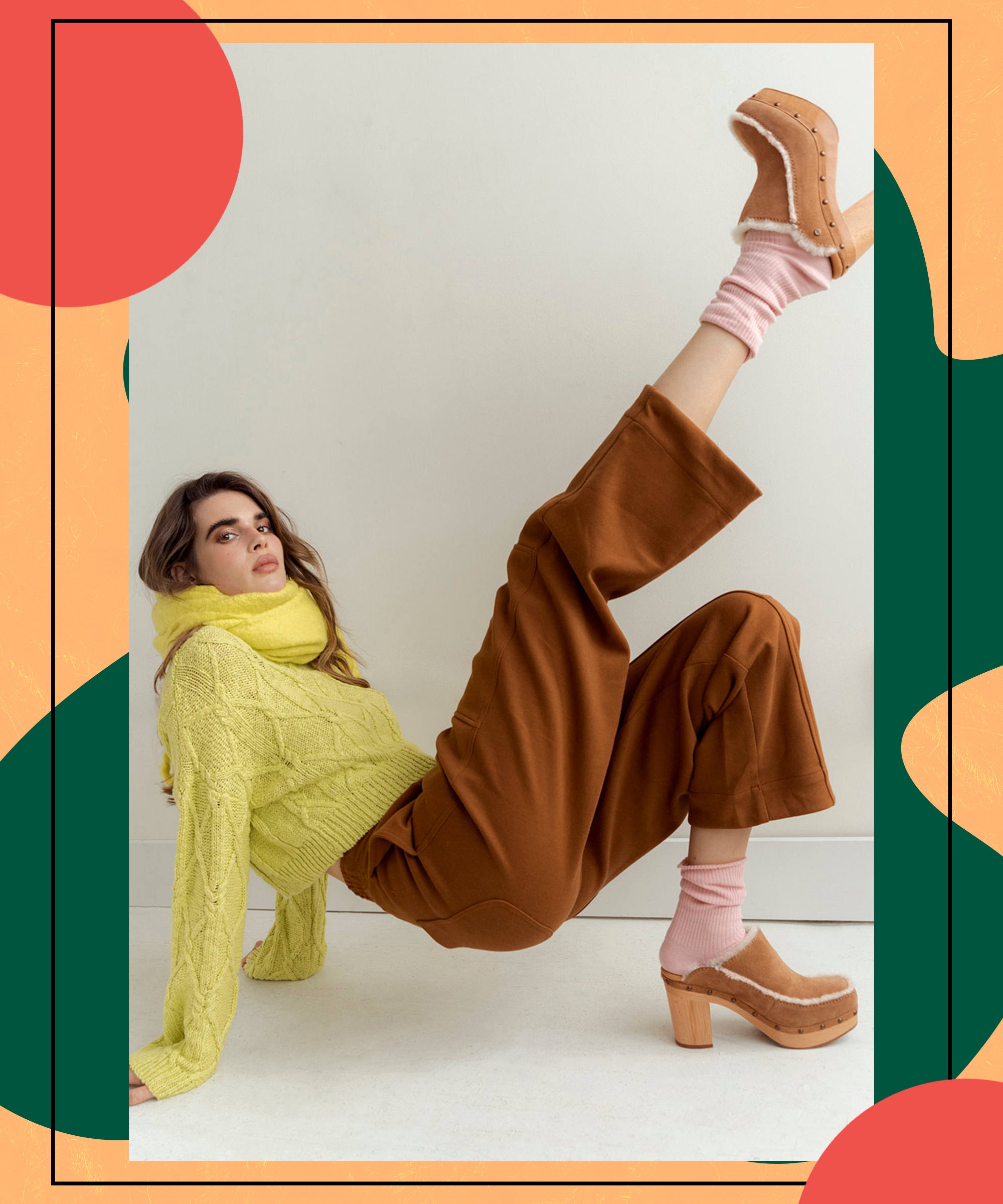 trendy clogs
