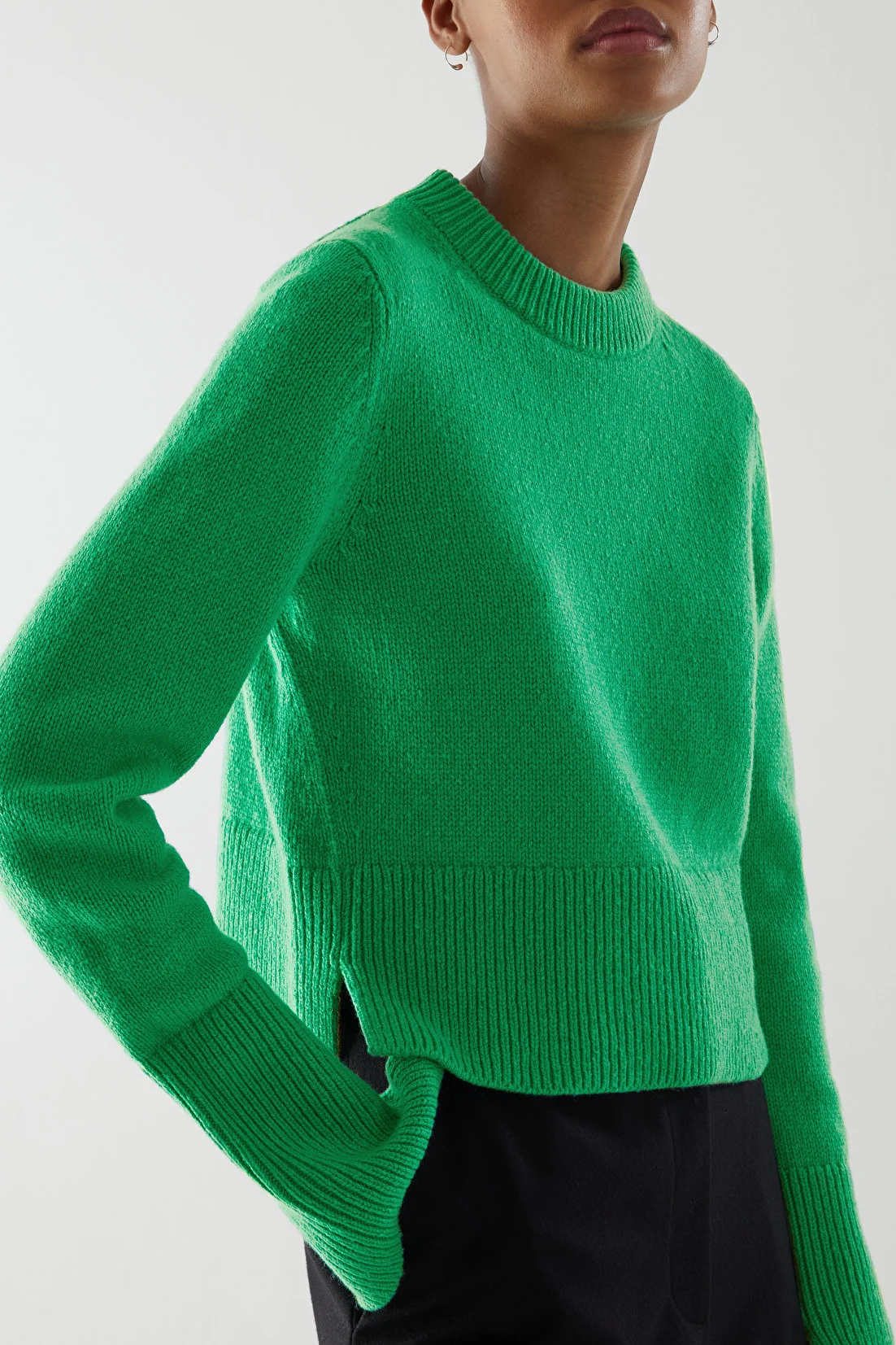 Cos green jumper Clearance
