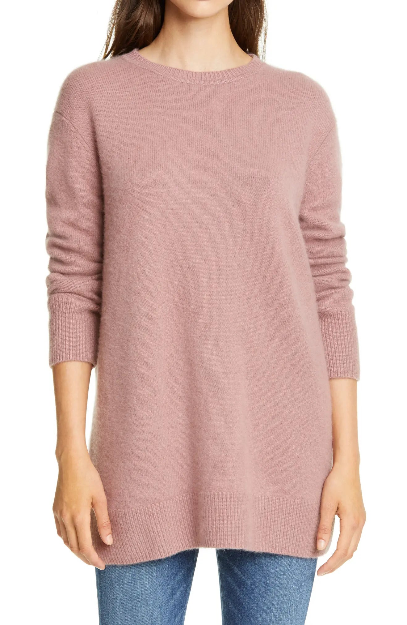 Nordstrom Signature + Cashmere Tunic Sweater