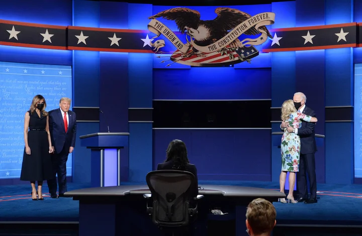 Jill Biden Wore A Floral Dress Face Mask For Debate