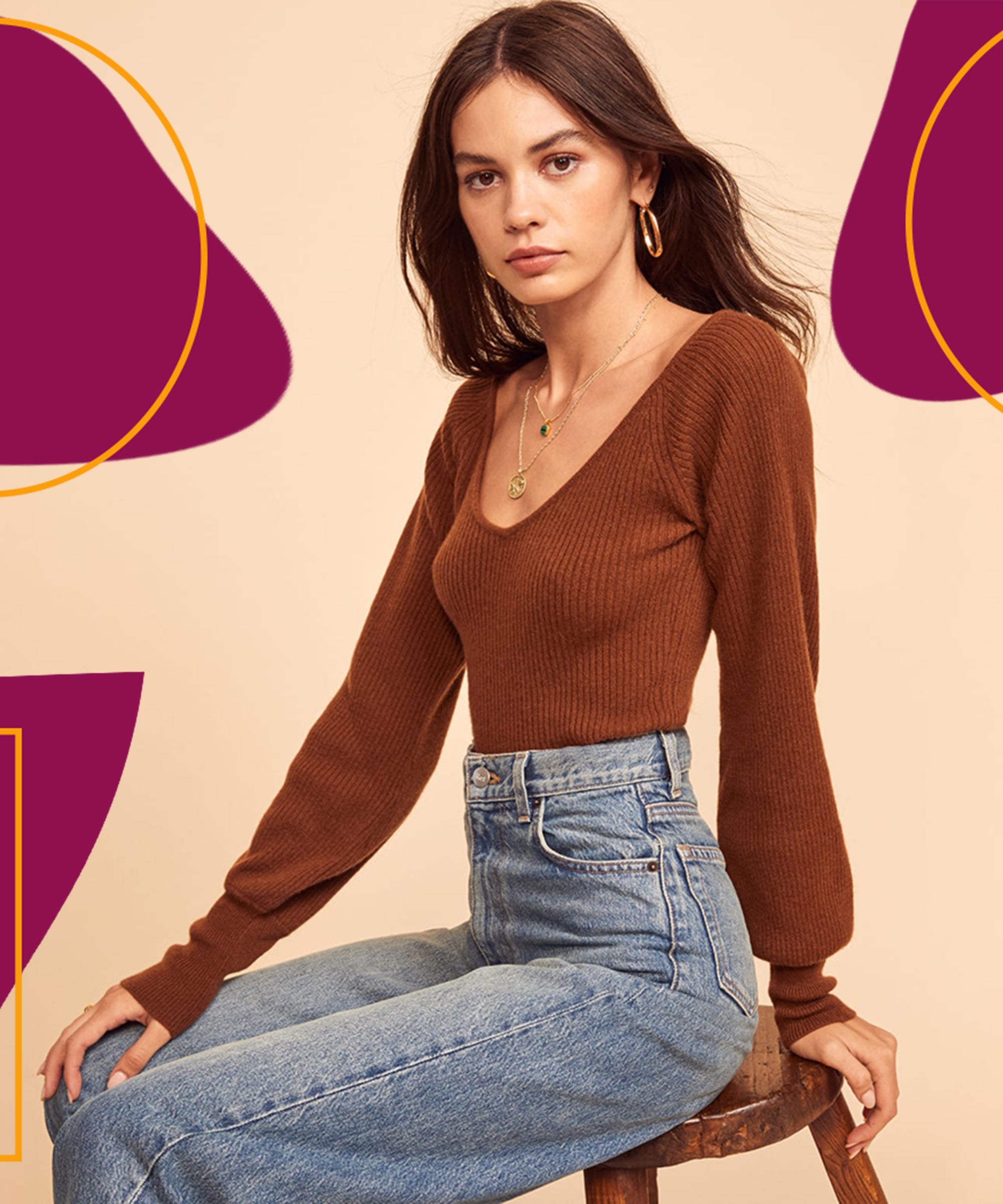 ladies cashmere sweaters