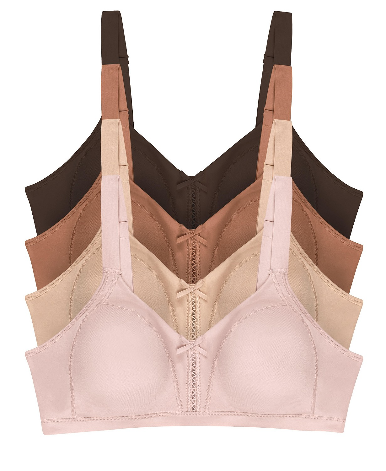 Bali + Double Support Back Smoothing Wireless Bra with Cool Comfort