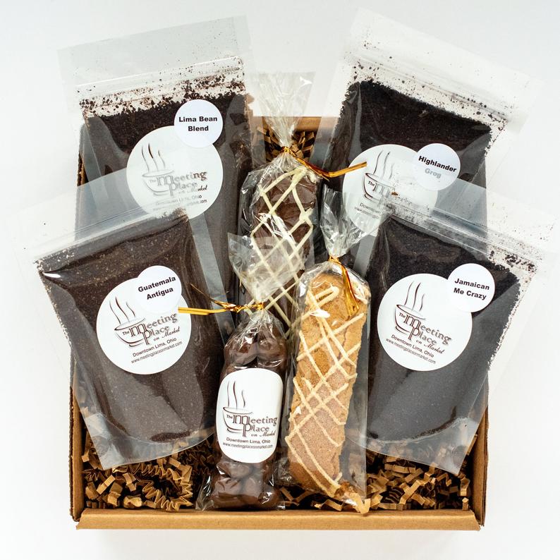 Bean Box 16 Basket Birthday Care Coffee Gift Gifts Gourmet Her Men