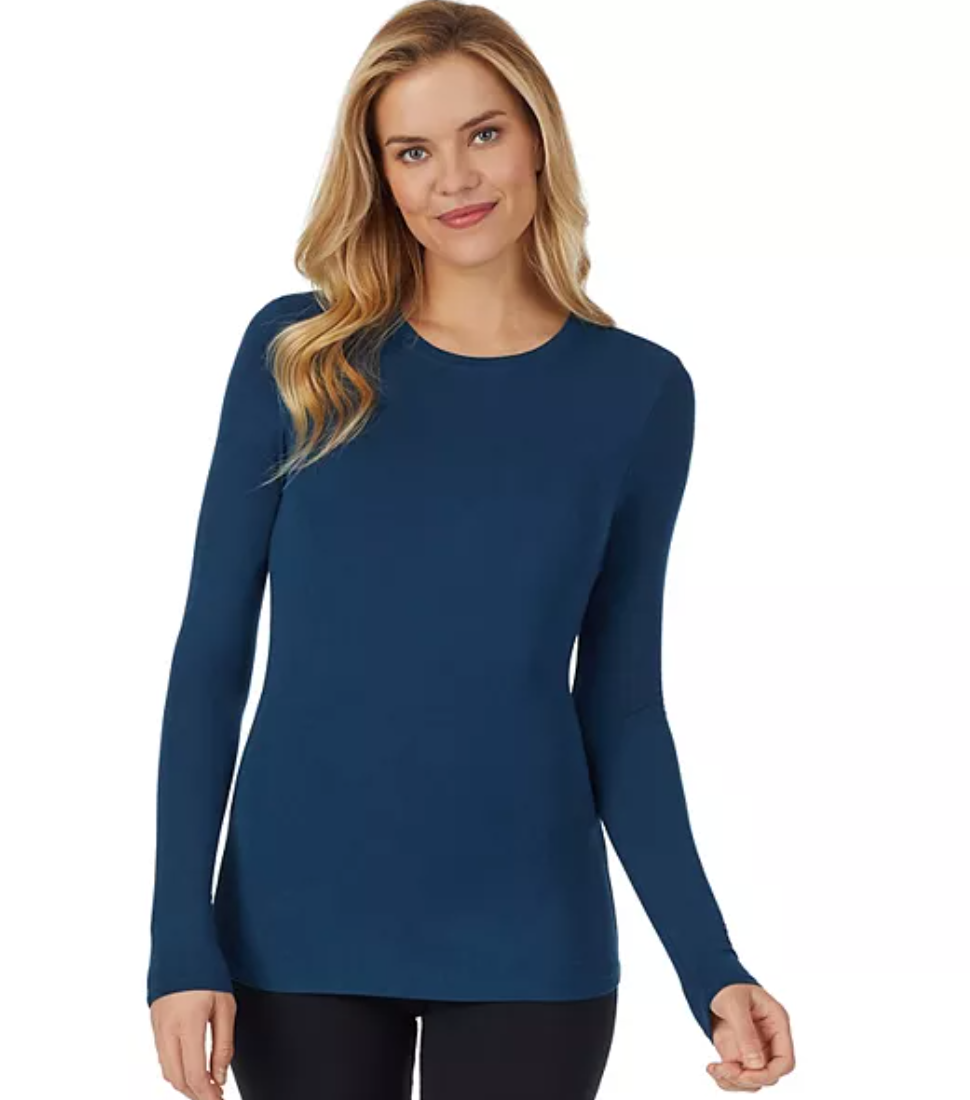 Cuddl Duds + Women’s Cuddl Duds® Softwear Crewneck Top