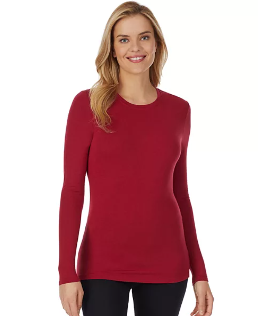 Cuddl Duds + Women’s Cuddl Duds® Softwear Crewneck Top