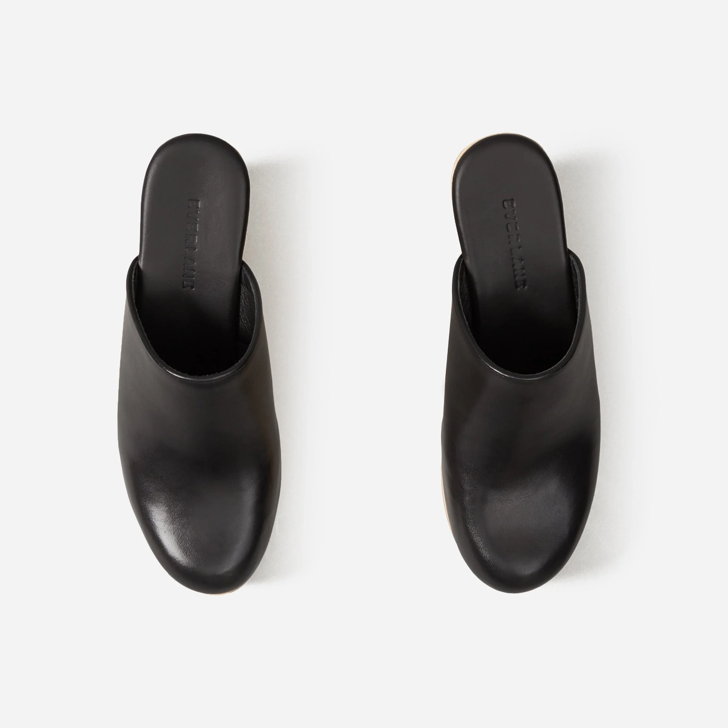 The Leather Mule Sandal Black – Everlane
