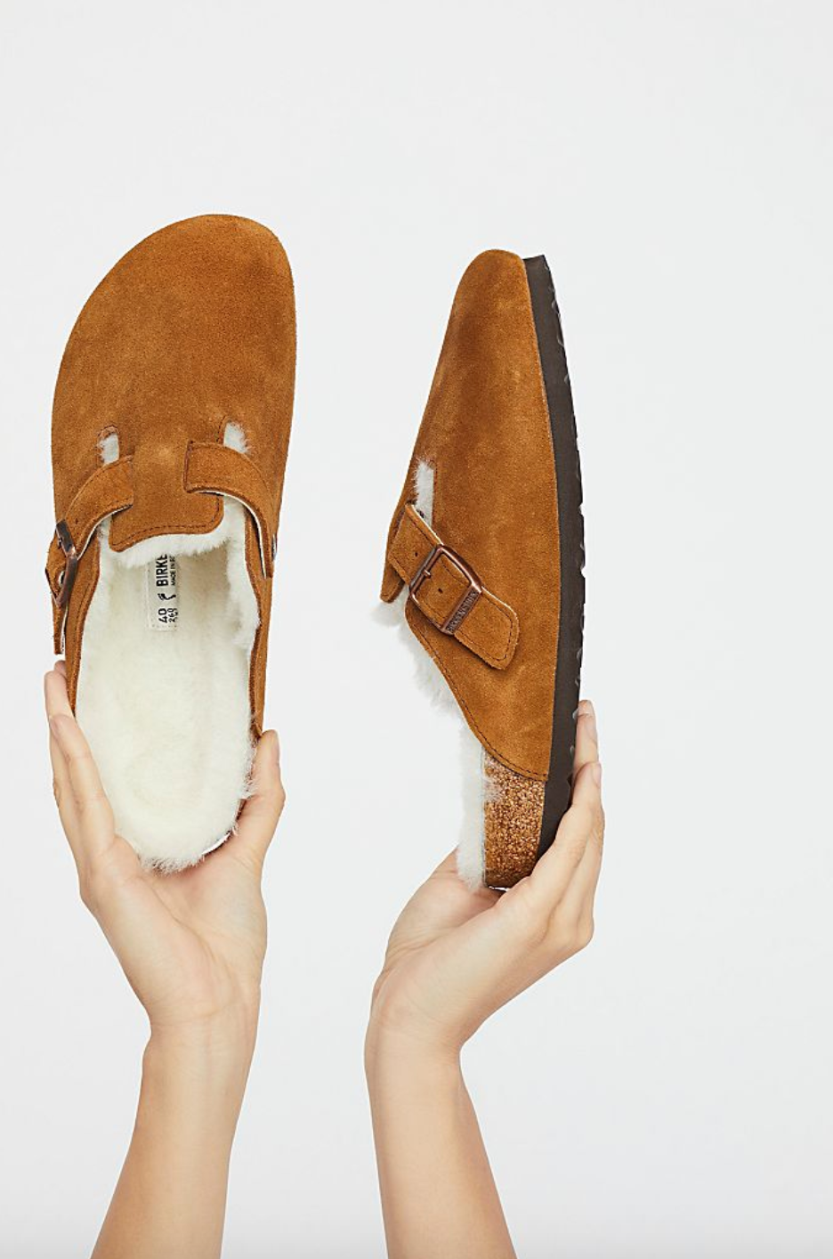 birkenstock boston shearling