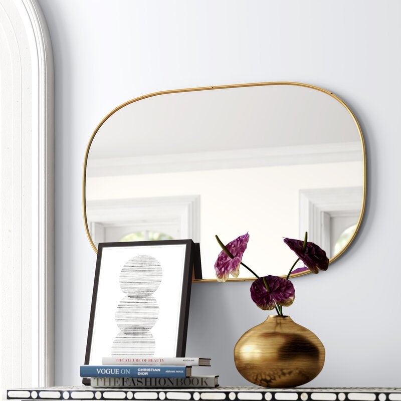 Joss & Main + Coulter Edged Frame Beveled Wall Mirror