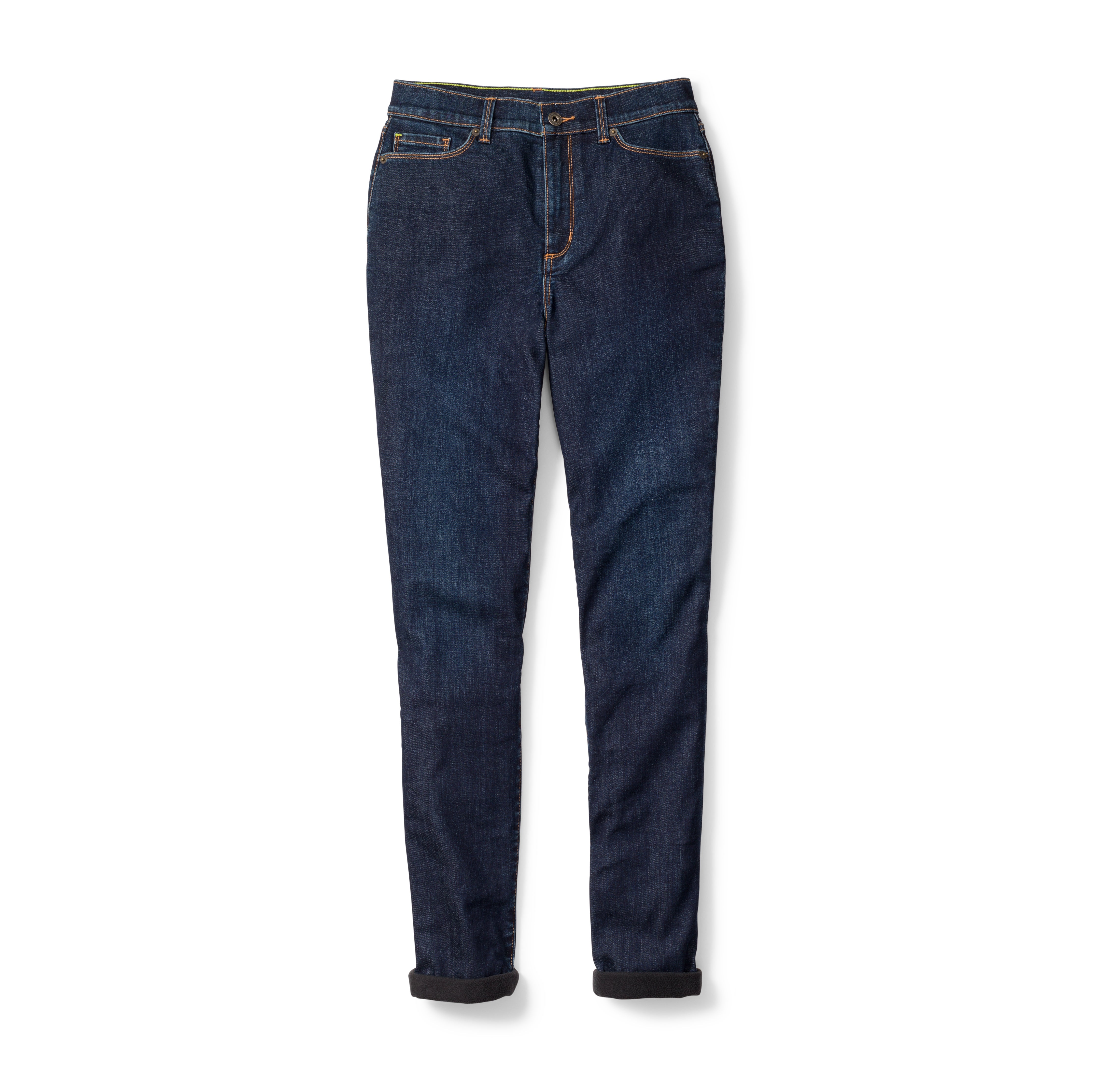 Eddie Bauer + Voyager Fleece-Lined High-Rise Jeans
