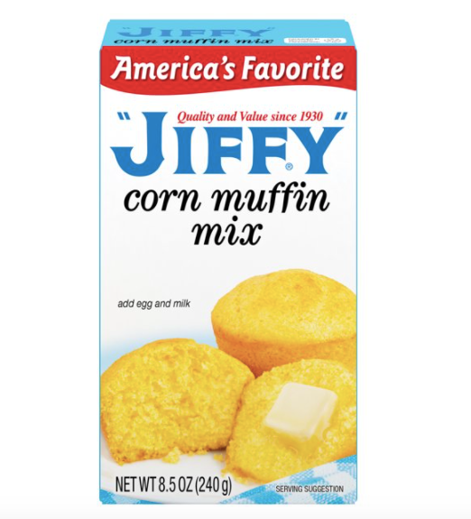 jiffy corn muffin mix nutrition