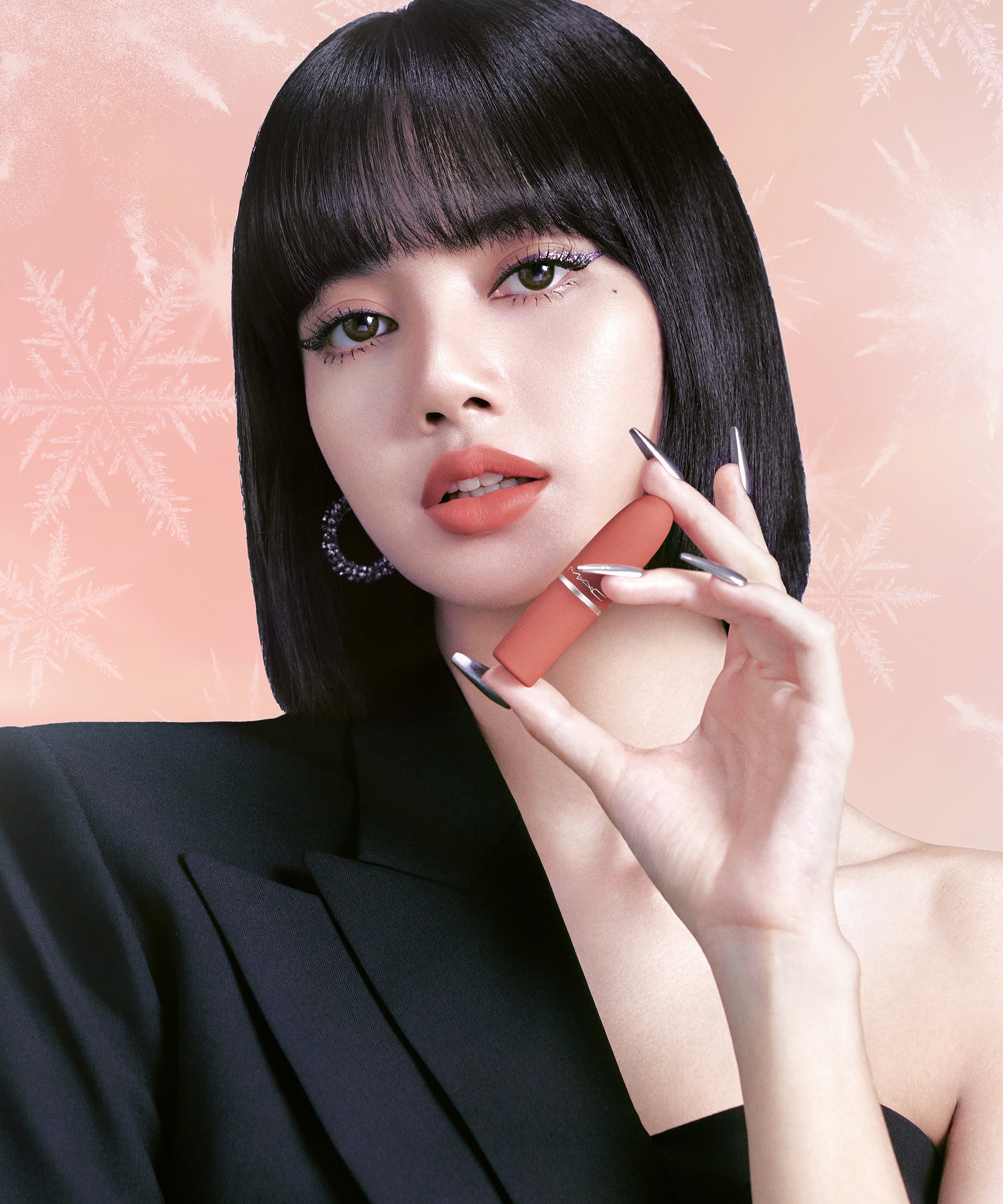Blackpink Lisa K-Pop Star New MAC Holiday Makeup Line
