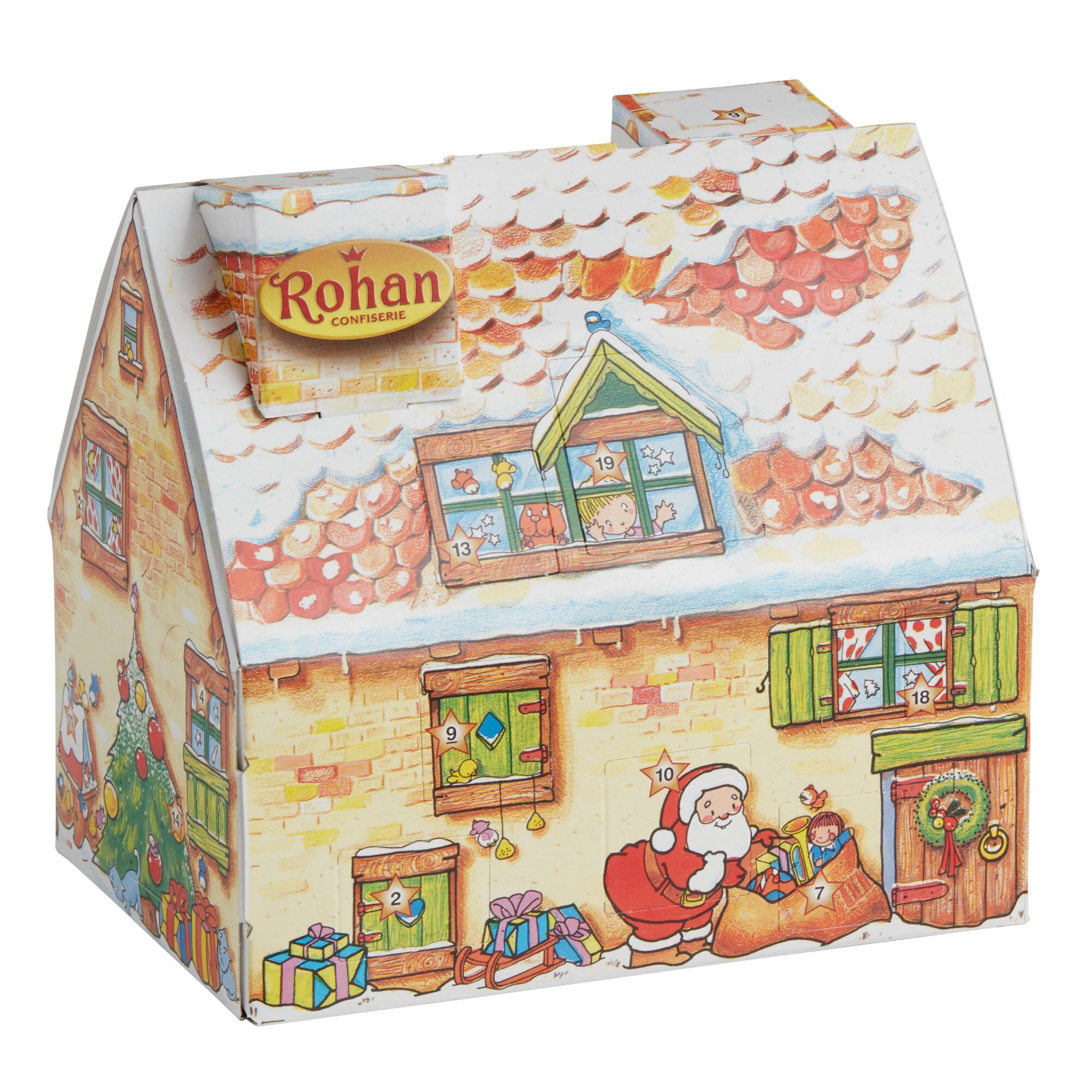 Confiserie Rohan + Chocolate Holiday Cottage Advent Calendar