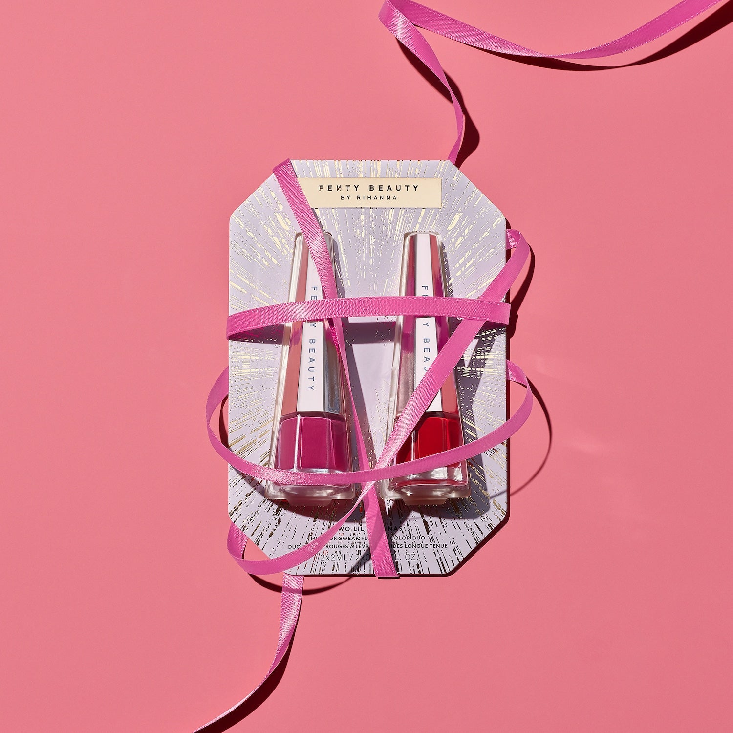 ◆新品◆正規品★Fenty Beauty ◆TWO LIL MATTEMOISELLES◆ミニマットリップセット◆フェンティ　ビューティー◆ Fenty Beauty | Two Lil Mattemoiselles Chill Owt Edition | Plush